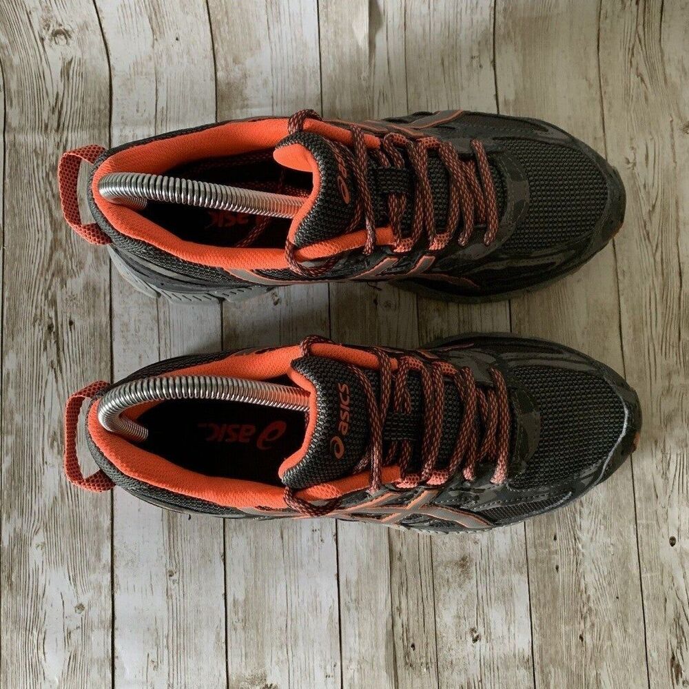 Asics GEL-Scram 3 T6K2N Grey Mesh Trail Running Shoes Sneakers Women's Size 7 - Picture 3 of 12